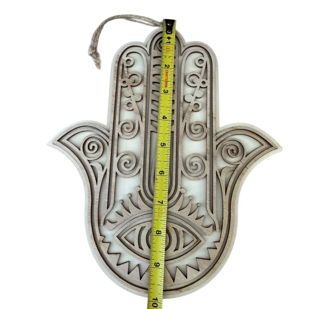 Healing Hand Wall Decor Wood 10